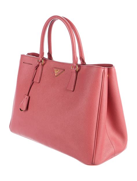 prada large saffiano cuir double tote|prada saffiano lux tote small.